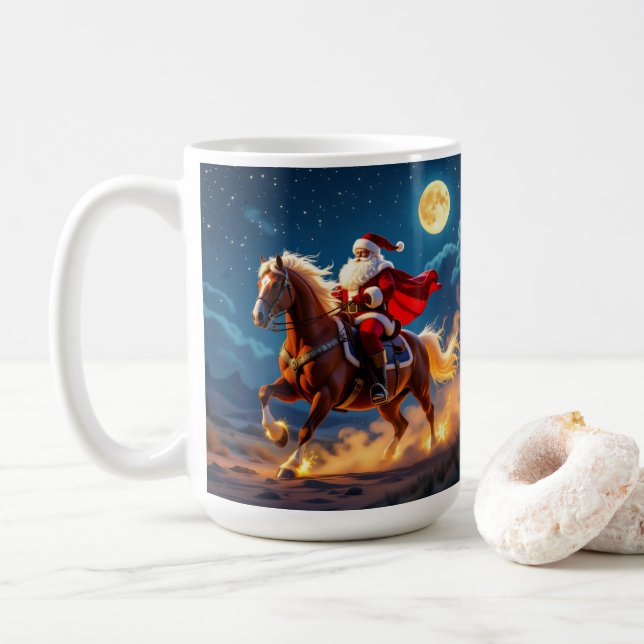 Caneca De Café „Weihnachtliche Harmonie“ (Com Donut)