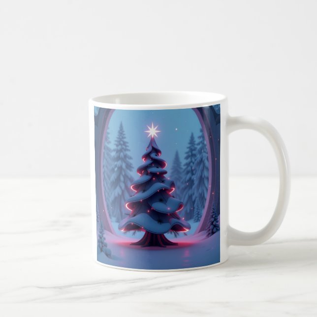 Caneca De Café „Weihnachtliche Harmonie“ (Direita)
