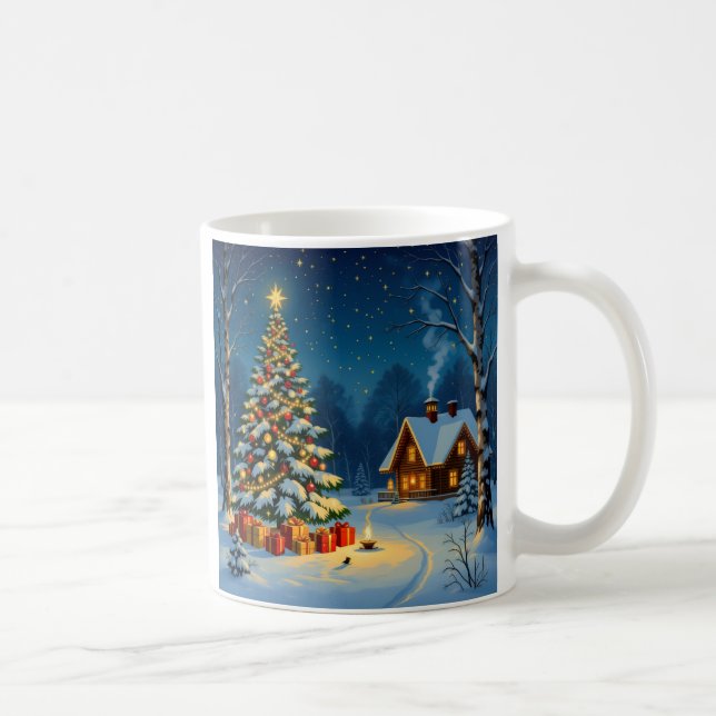 Caneca De Café „Weihnachtliche Harmonie“ (Direita)