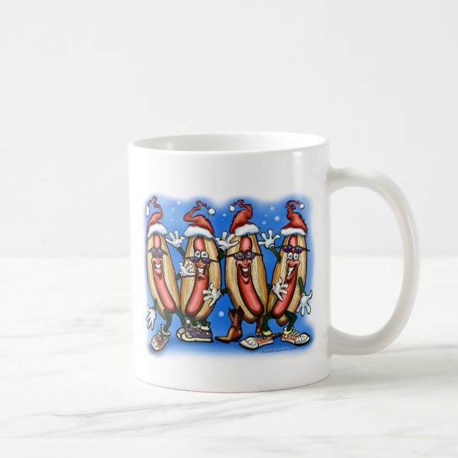 Caneca De Café Weiner Natal (Direita)