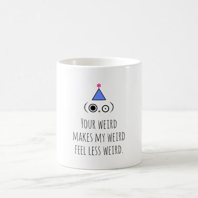 Caneca De Café WEIRD Birthday (Centro)