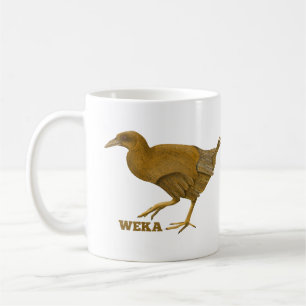 Caneca De Café Weka New Zelândia Bird