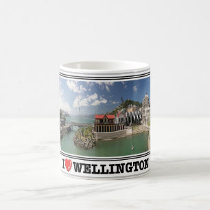 Caneca De Café Wellington - Nova Zelândia - Eu Amo -