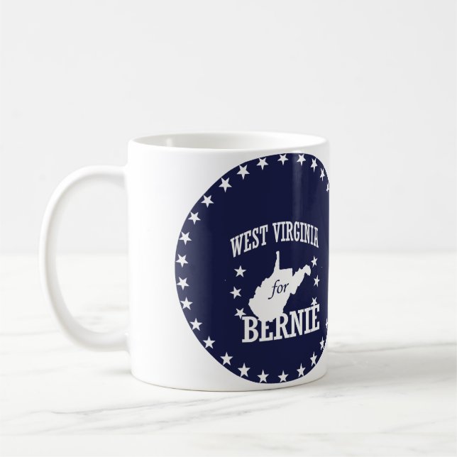 CANECA DE CAFÉ WEST VIRGINIA PARA MÁQUINAS DE LIXAR DE BERNIE (Esquerda)