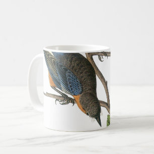 Caneca De Café Western Bluebird por Audubon