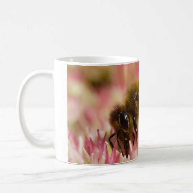 Caneca De Café Western Honey Bee Macro (Esquerda)