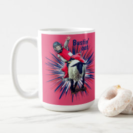 Caneca De Café Western Rodeo Cowboy Cowboy Mutton Busting