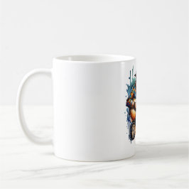 Caneca De Café ✨Western Vibes – Cowboy Playing Guitar Design for