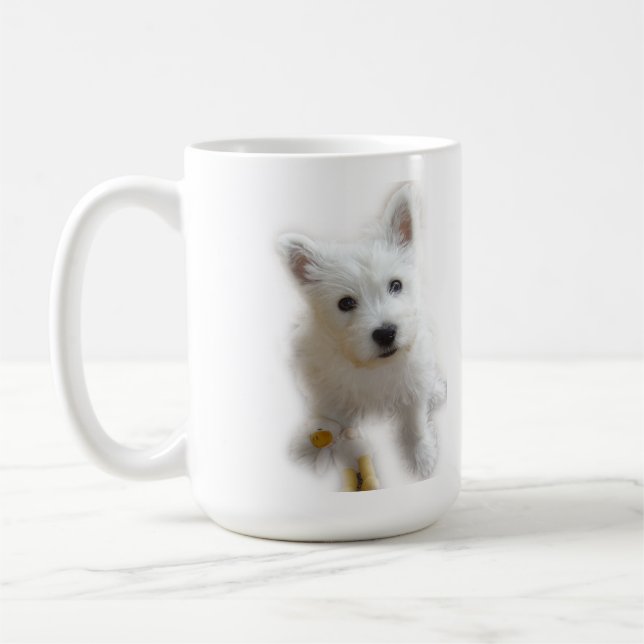 Caneca De Café Westie (Esquerda)