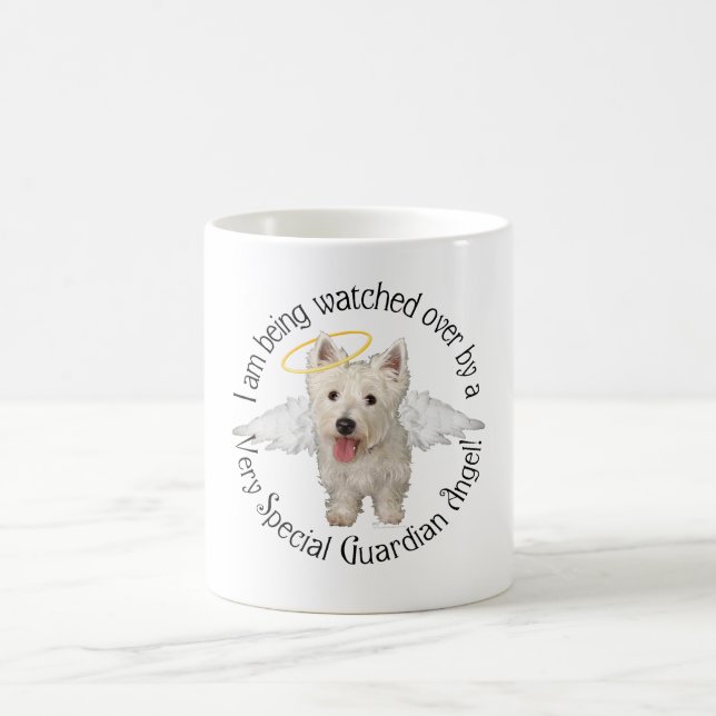 Caneca De Café Westie Guardian Angels (Centro)