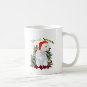 Caneca De Café Westie 'Tis the Season