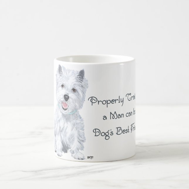 Caneca De Café Westie Words of Wisdom (Centro)