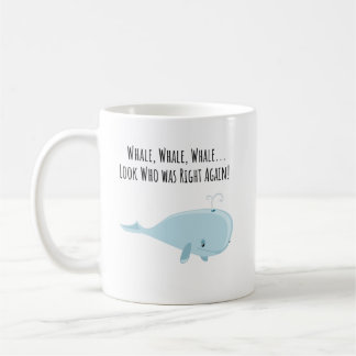 Caneca De Café Whale Pun - Mug - Mug Personalizado - Cerâmica