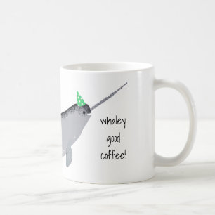 Caneca De Café Whaley Good Café Texto Narcwhale