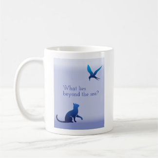 Caneca De Café What lies beyond the sea?