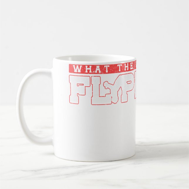 Caneca De Café What The Flip Parkour (Esquerda)
