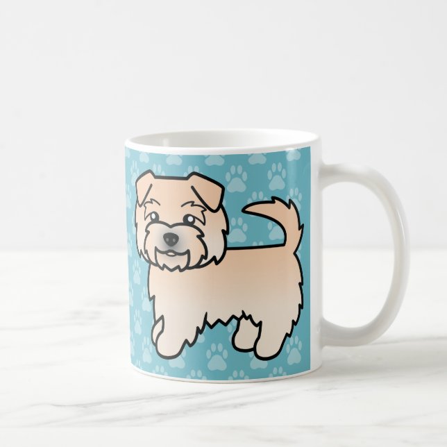 Caneca De Café Wheaten Norfolk Terrier (Direita)