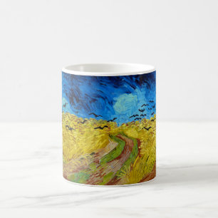 Caneca De Café Wheatfield com Corvos, Van Gogh