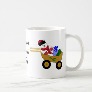 Caneca De Café Wheely Snowman