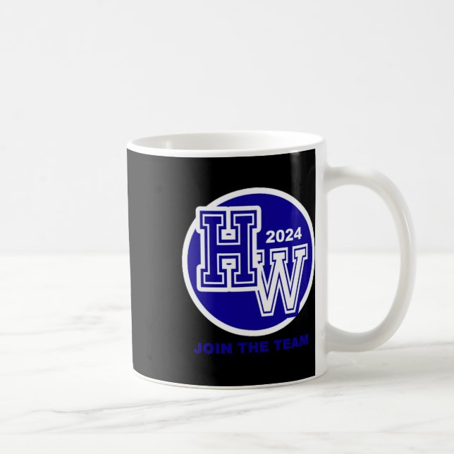 Caneca De Café Wheimer 2024 Junte-Se À Equipe - Save Our Democrac (Direita)