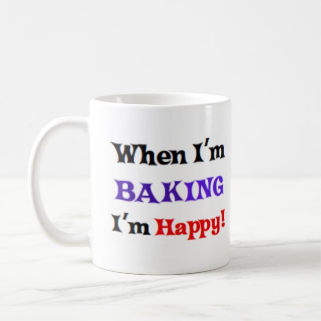 Caneca De Café when i'm baking (Esquerda)
