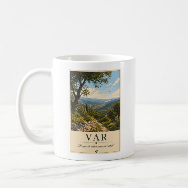 Caneca De Café Where the Hills Embrace the Sky (Esquerda)