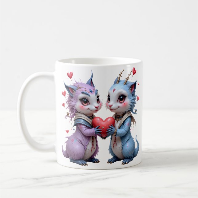 Caneca De Café Where Two Souls Choose Forever  (Esquerda)