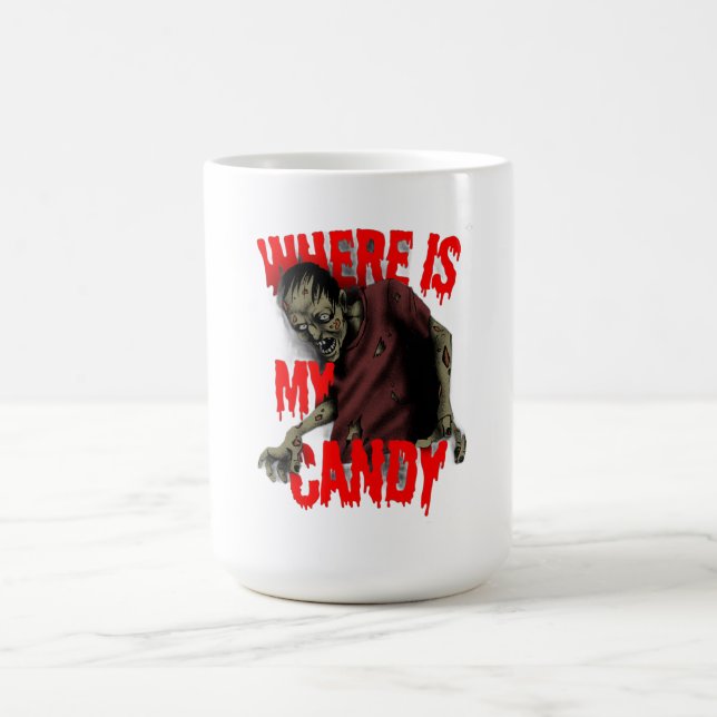 Caneca De Café Where's My Candy T-shirt (Centro)