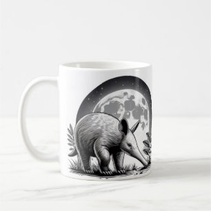 Caneca De Café Whimsical Aardvark Mug para Amantes de os animais