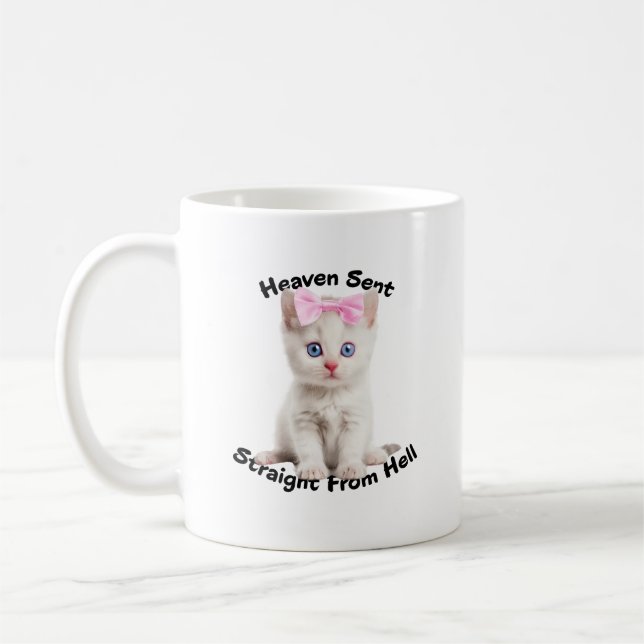 Caneca De Café Whimsical Cat (Esquerda)