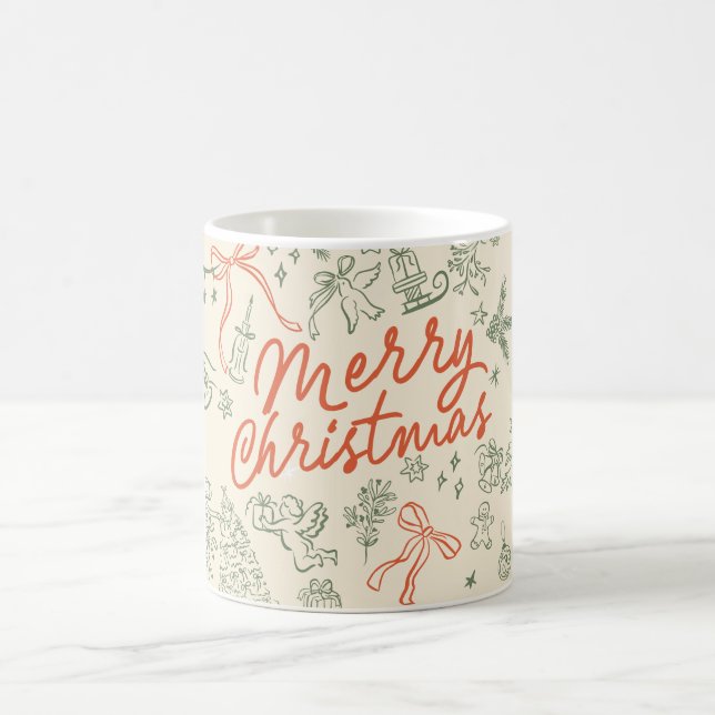 Caneca De Café Whimsical Felry Natal (Centro)