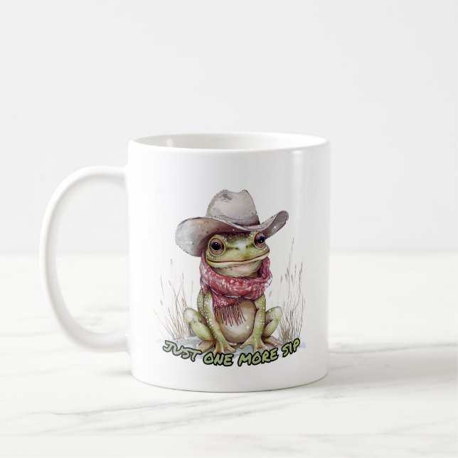 Caneca De Café Whimsical Frog Coffee Mug (Esquerda)