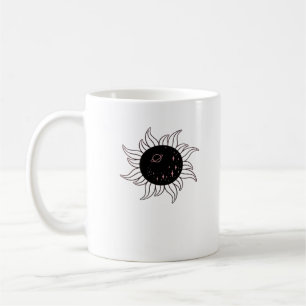Caneca De Café Whimsigol Sun Space Mounts E Sunset