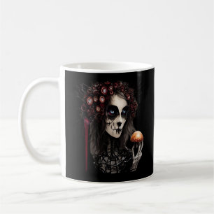 Caneca De Café Whimsigoth - Luas clássicas e jardins assombrados