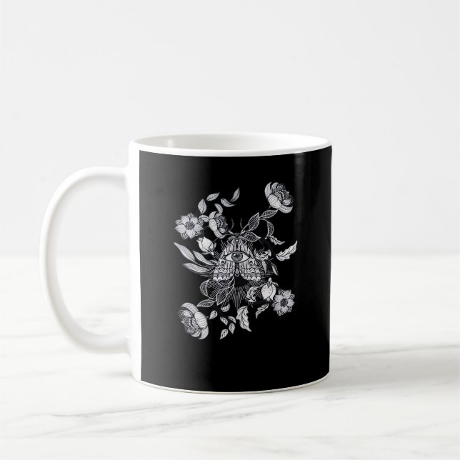 Caneca De Café Whimsigoth Moth ・ Grunge Fairy Classic (Esquerda)