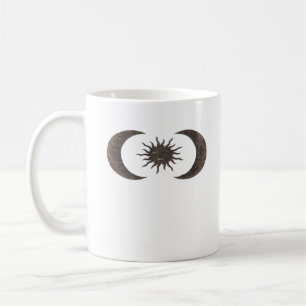 Caneca De Café Whimsigoth Sun E Moons