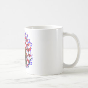 Caneca De Café Whippet Patriot