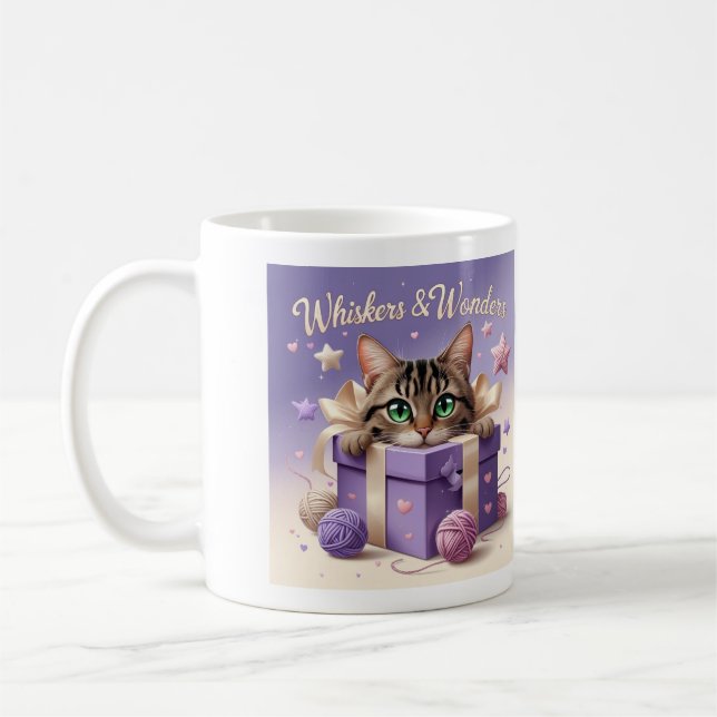 Caneca De Café Whiskers & Wonders (Esquerda)