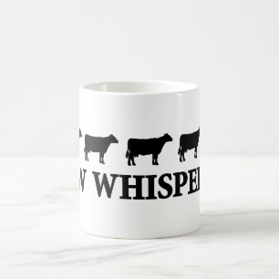 Caneca De Café Whisperer da vaca