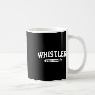 Caneca De Café Whistler Colúmbia Britânica Canadá Montanha de Esq