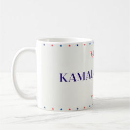 Caneca De Café White Kamala Harris Mug
