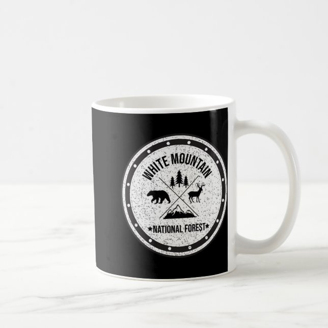 Caneca De Café White Mountain National Forest New Hampshire Maine (Direita)