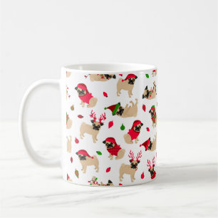 Caneca De Café White Pinos de Natal