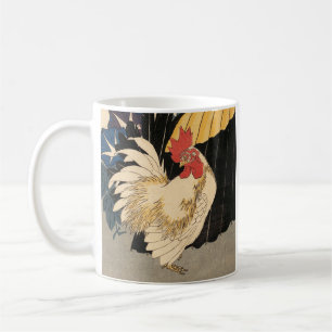 Caneca De Café White Rooster