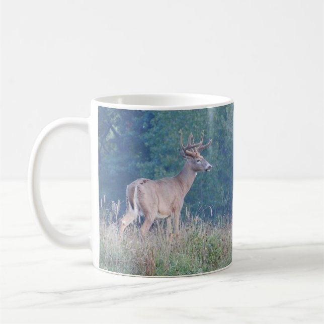 Caneca De Café Whitetail Buck (Esquerda)
