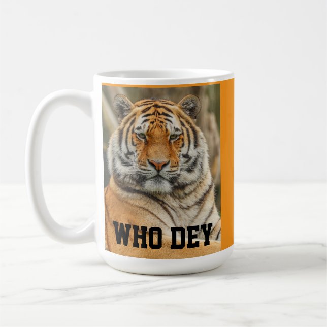 CANECA DE CAFÉ WHO DEY BENGAL TIGER COFFEE MUG (Esquerda)