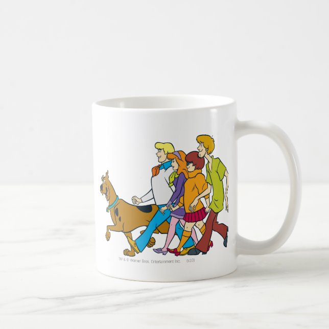 Caneca De Café Whole Gang 18 Mystery Inc (Direita)