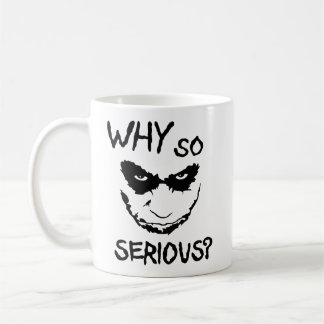 Caneca De Café Why So Serious? Creepy Smile