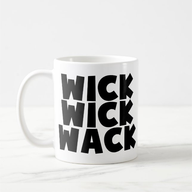 Caneca De Café Wick Wick Wack (Esquerda)
