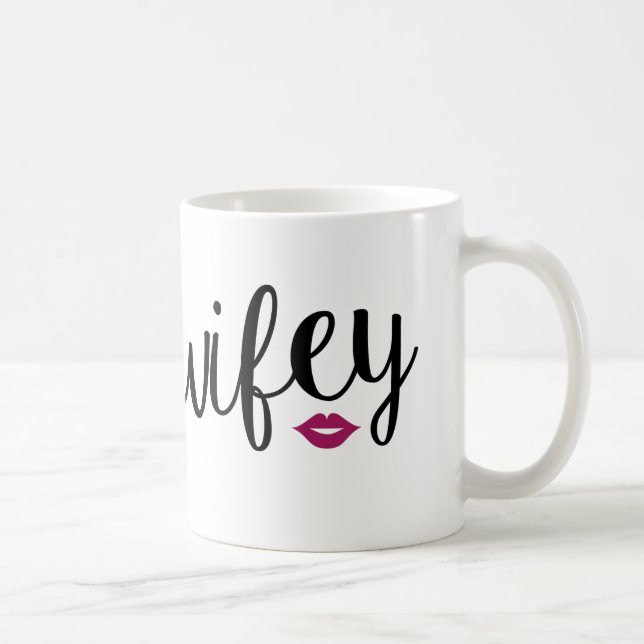 Caneca De Café Wifey (Direita)